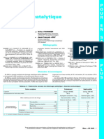 Reformage Catalytique References PDF