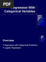 Regression With Categorical Variables