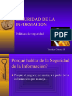 Seguridad de La Informacion y Politicas