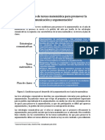 APUNTE Diseño de Tareas Matemática para Promover La Comunicación y Argumentación PDF
