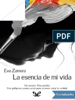 La esencia de mi vida - Eva Zamora