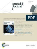 Photochemical & Photobiological Sciences: Accepted Manuscript