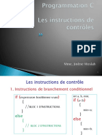 Prog C - Les Instructions de Controles PDF