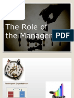 Role of Manager