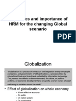 Objectives and Importance of HRM For The Changing