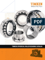 Timken Spherical Roller Bearing Catalog PDF