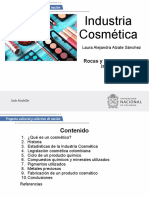 Cosméticos: Rocas y minerales en la industria