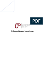 Codigo de Etica Del Investigador PDF