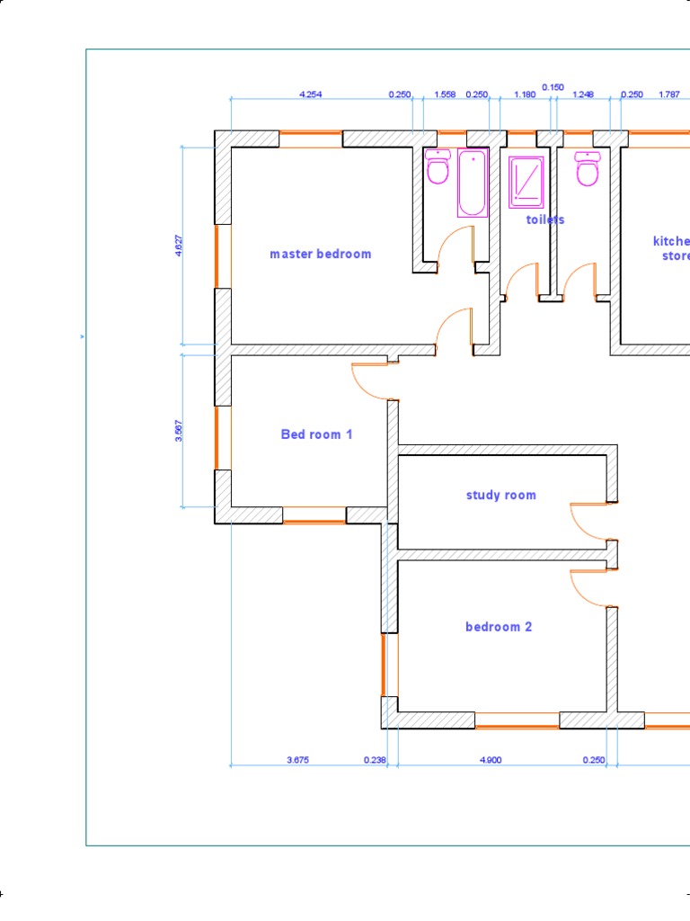 Room Dimensions and Layout Data | PDF