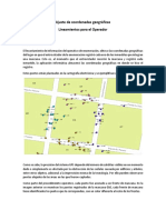 Ajuste de Coordenadas - Operador PDF