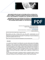 Plataforma Virtual Interactiva PDF
