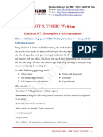 Unit 9 Reponse To A Written Request PDF