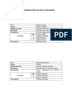 Documentación Casos de Uso