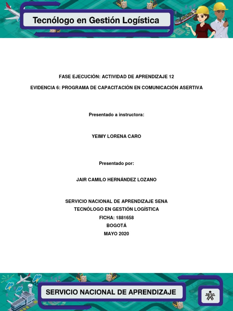 Programa de Capacitación en Asertividad | PDF | Comunicación | Aprendizaje