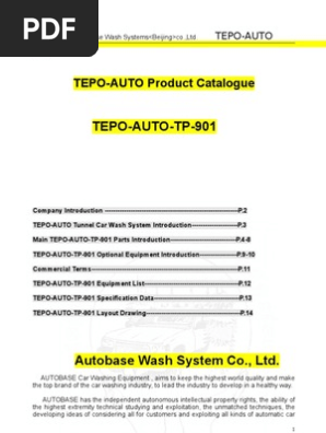 Tepo Auto Tp 901 Proposal