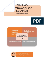 Evaluasi Pembelajaran Sejarah