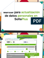 Manual Actulizacion Datos Sofiaplus PDF