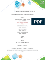 Fase 1 - Identificación de Indicadores Ambientales