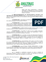 Portaria N. 378 2020 Detran Am Regras Complementares Combate Covid 19 1 PDF