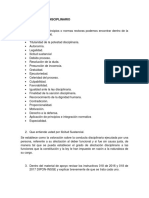 Taller Derecho Disciplinario