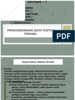 PENGINDERAAN JAUH SISTEM TERMAL Kel 7