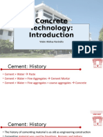 Concrete Technology:: Waim Akshay Ravindra