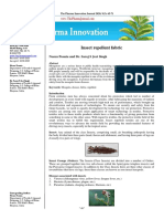 Insect Repellent Fabric: Neenu Poonia and Dr. Saroj S Jeet Singh