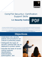 Comptia Security+ Certification Support Skills