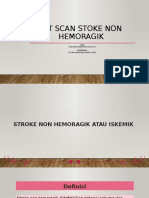 CT SCAN STOKE NON HEMORAGIK radiologi