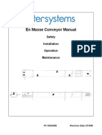 En Masse Conveyor Manual: Safety Installation Operation Maintenance