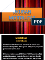 Materi Ukuran Mortalitas (Sik 3) PDF