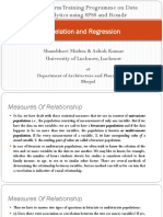 Correlation and Regression Analysis Using SPSS and R