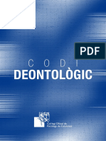 Codi Deontològic Del Col - Legi de Psicòlegs de Catalunya (COPC 2011) PDF