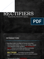 Rectifiers: Reported By: Maneth M. Caparos