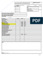 Nom de Technicien Signature Durée D'intervention: Ordinary Maintenance 500 H For Forklift Fantuzzi (FDC 25 K8)