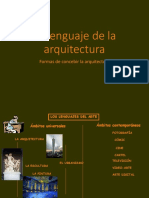 10. El Lenguaje de La Arquitectura