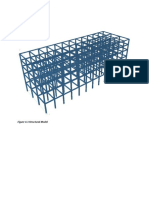 Steel SMRF: Figure 4.3 Structural Model