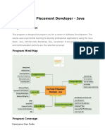 Fast Track IT Placement Developer - Java: Program Overview
