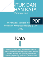 Bentuk Dan Pilihan Kata - Materi PDF