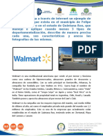 Walmart y sus tipos de departamentalización