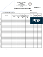 Phil Iri Form 1a