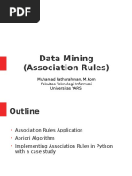 Association Rules Data Mining