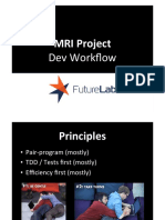 MRI Project: Dev Work Ow