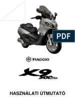 Piaggio x9 500 Ie Kézikönyv