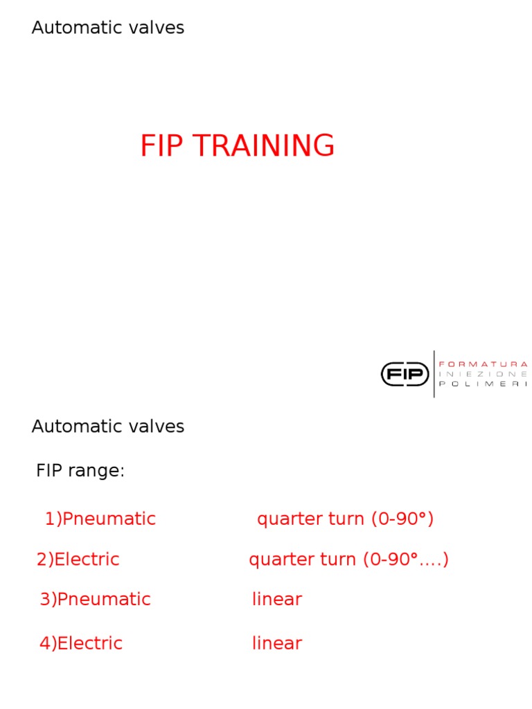 Automatic Valve Overview and Specifications | PDF | Valve | Actuator