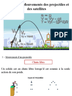 Chapitre 7 - Mouvements Des Projectiles Et Des Satellites