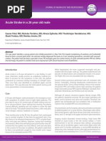 Download Acute Stroke in a 26 year old male by iMedPub SN46104358 doc pdf