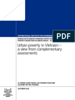 Urban Poverty in Vietnam - A View From Complementary Assessments