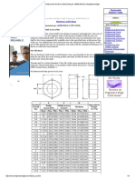 Heavy Hex Nut Size Table Chart per. ASME B18.2.2