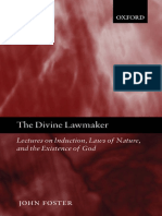 Theism - Foster - The Divine Lawmaker PDF
